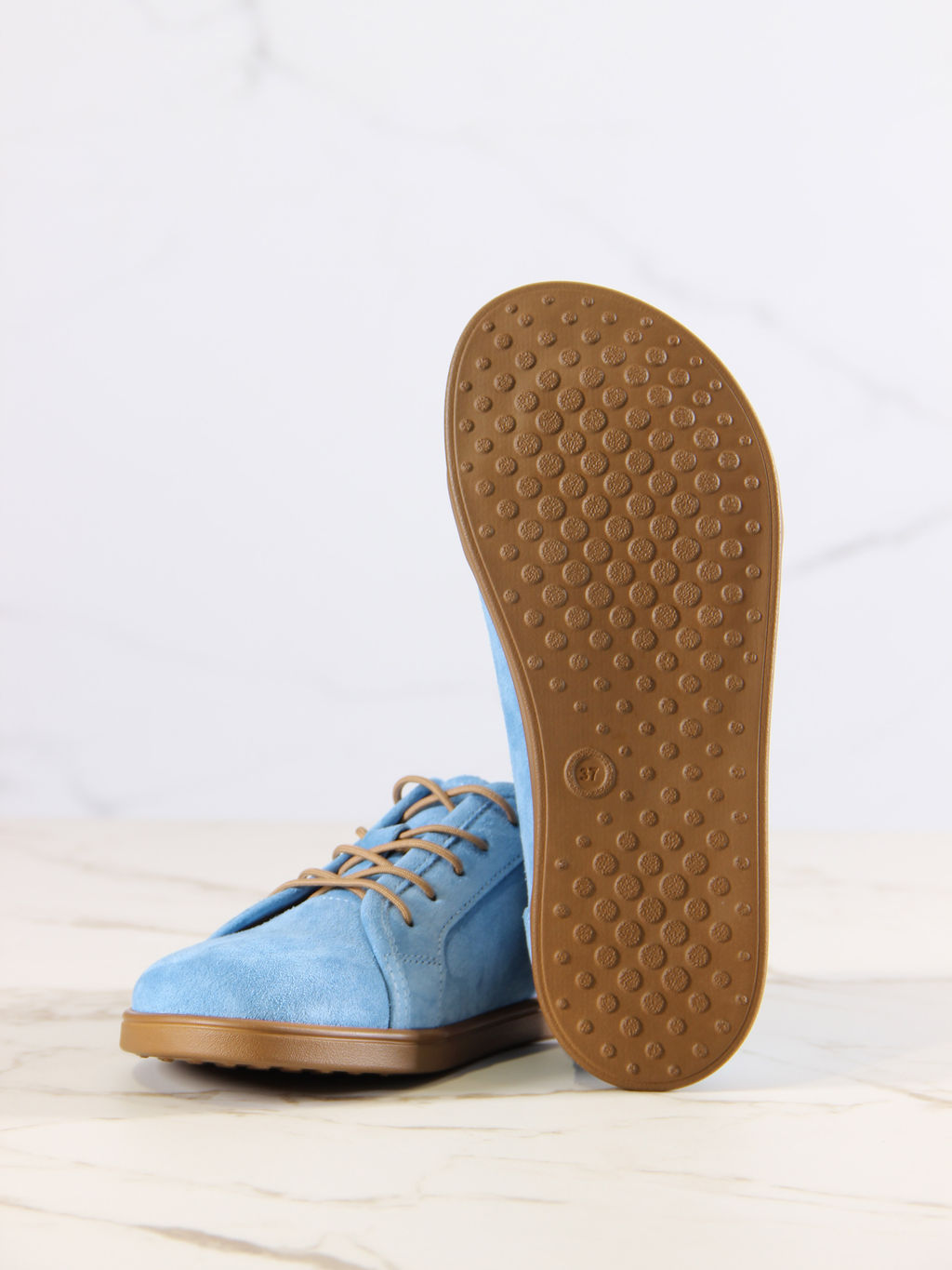 Кеды босоногие кожаные 182.астиbr.Черный стар/Кожа - Edart фото 44