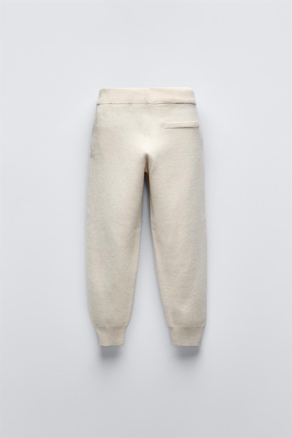 KNIT JOGGING TROUSERS - Zara фото 2