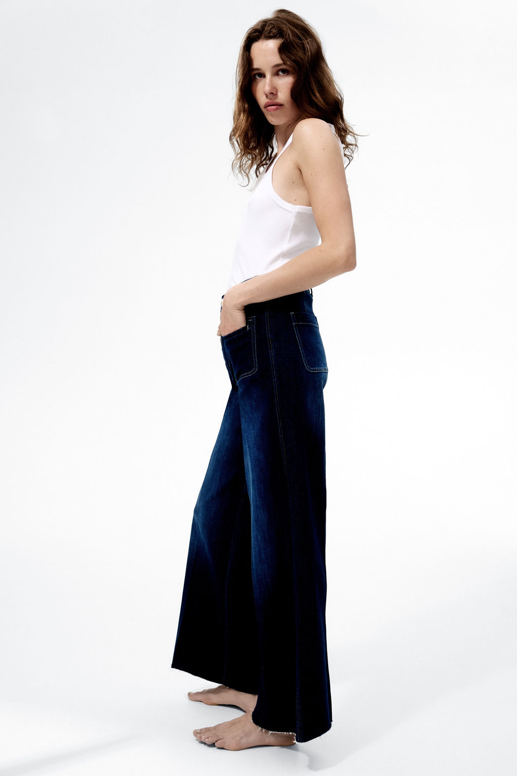 Wide High Jeans - H&m фото 7
