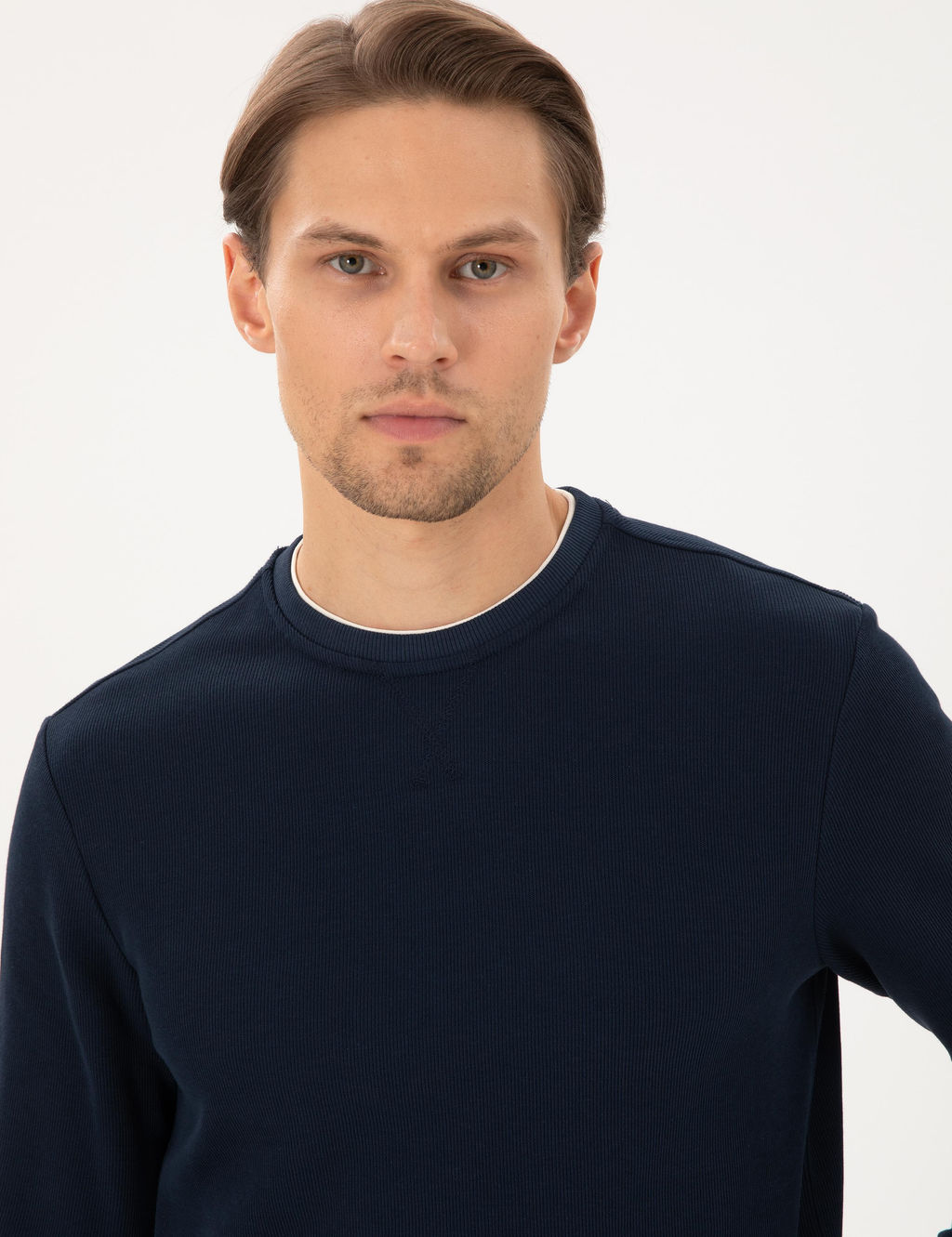 Lacivert Regular Fit Sweatshirt - Pierre cardin фото 2