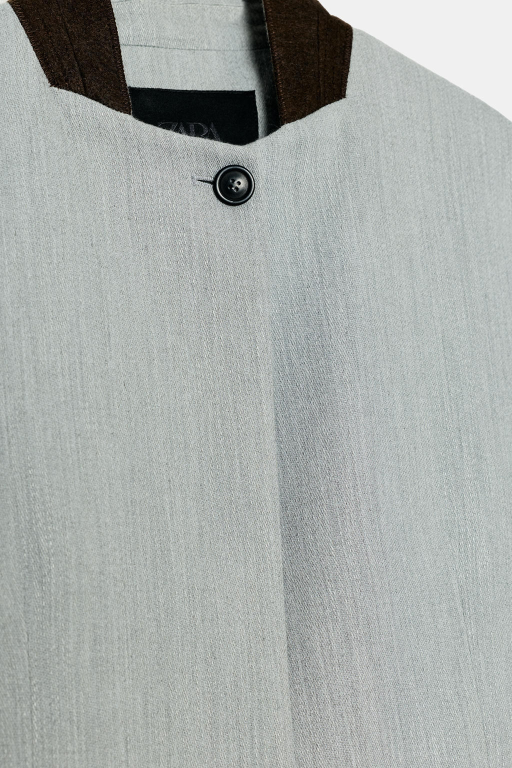 ZW COLLECTION CONTRAST COLLAR BLAZER - Zara фото 18
