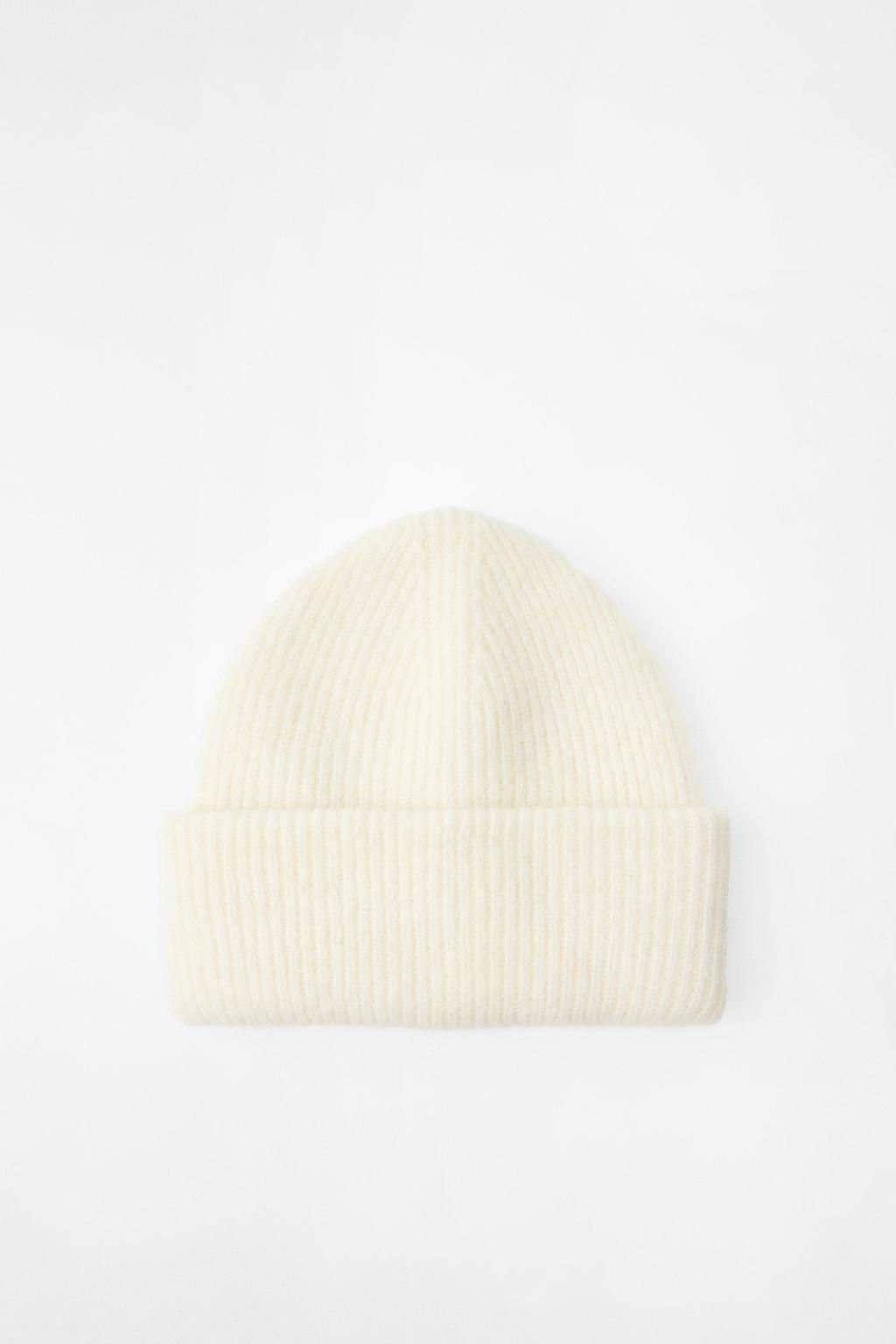 TURN-UP KNIT BEANIE - Zara фото 11