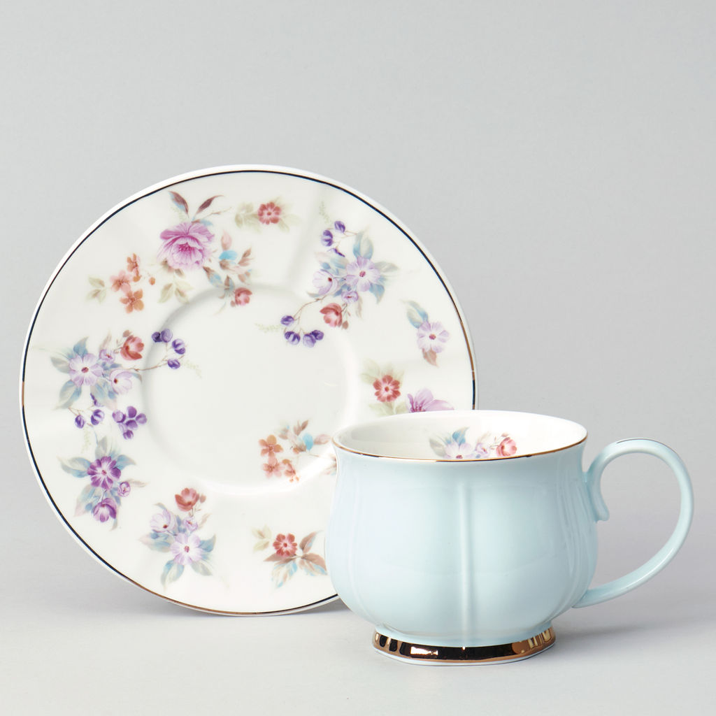 ЧАЙНЫЙ НАБОР LEFARD ВРЕМЕНА ГОДА НА 6 ПЕР. 12 ПР. 250 МЛ ГОЛУБОЙ  фото 5