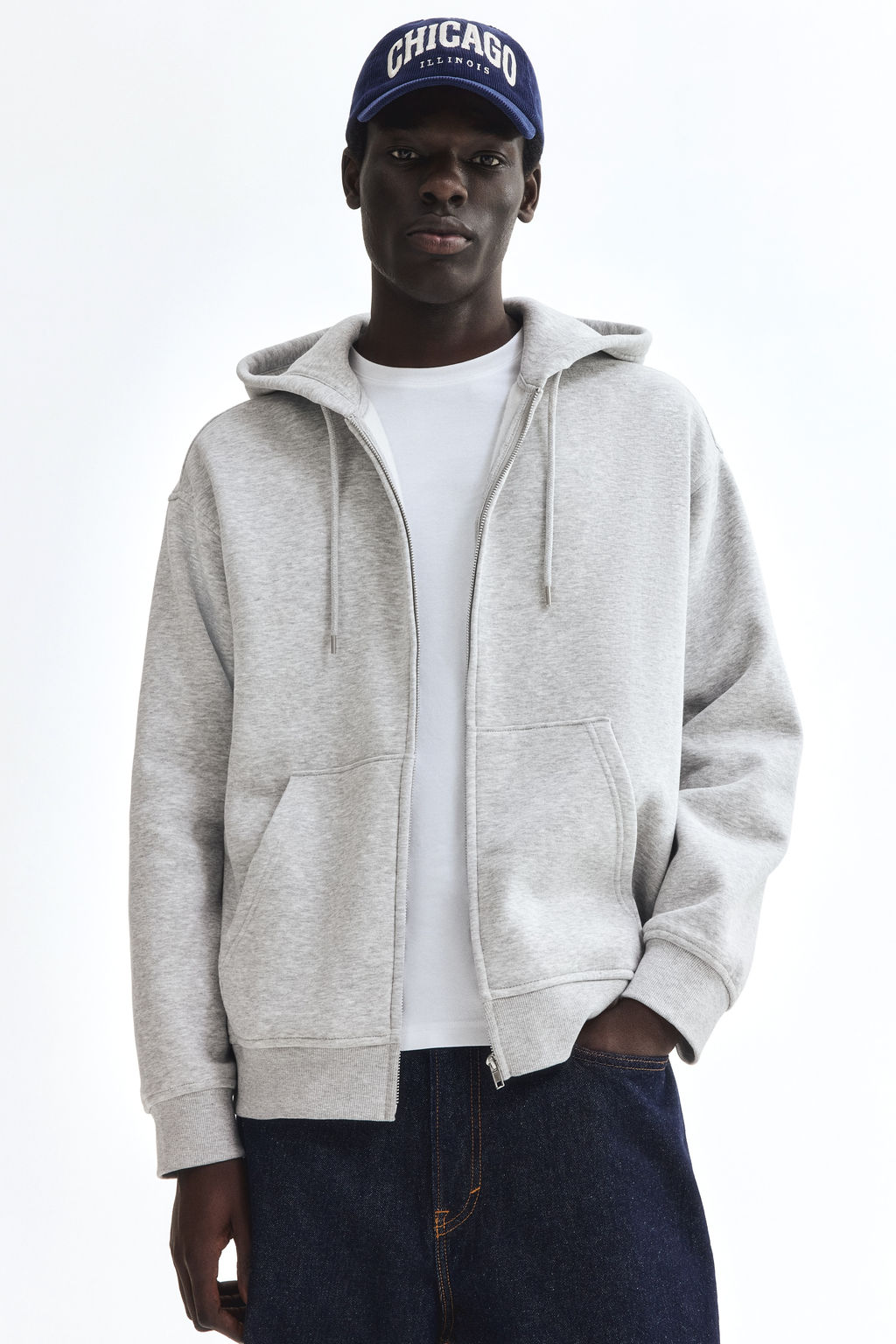 Chaqueta sudadera con capucha Loose Fit - H&m фото 9