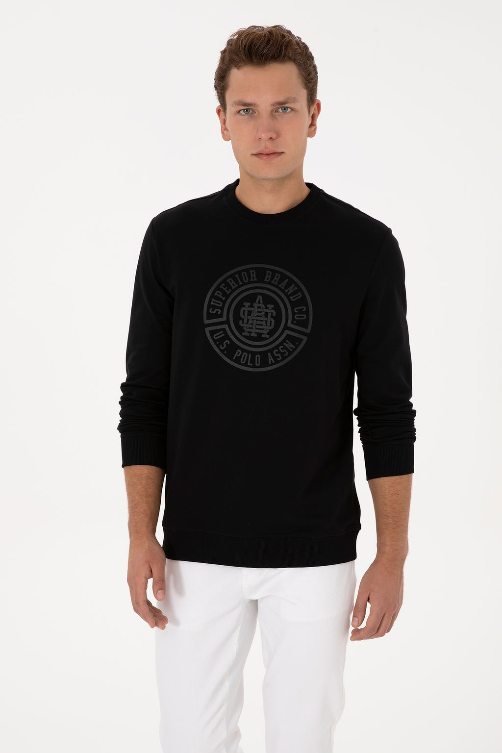Erkek Siyah Sweatshirt - U.s. polo assn фото 8