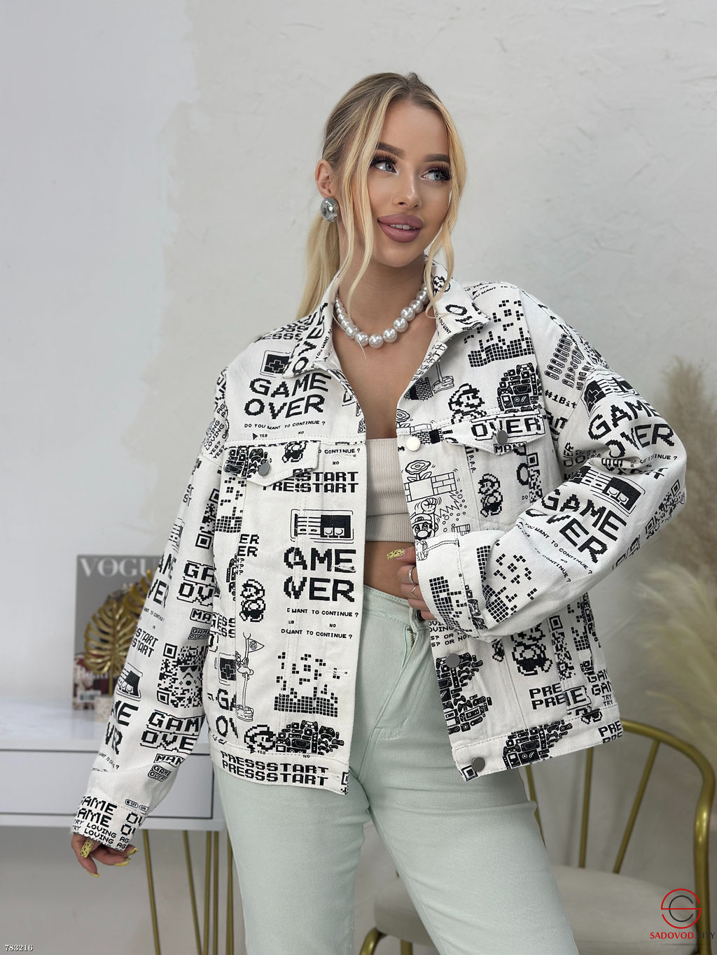 Джинсовка куртка женская - Bruno фото 5