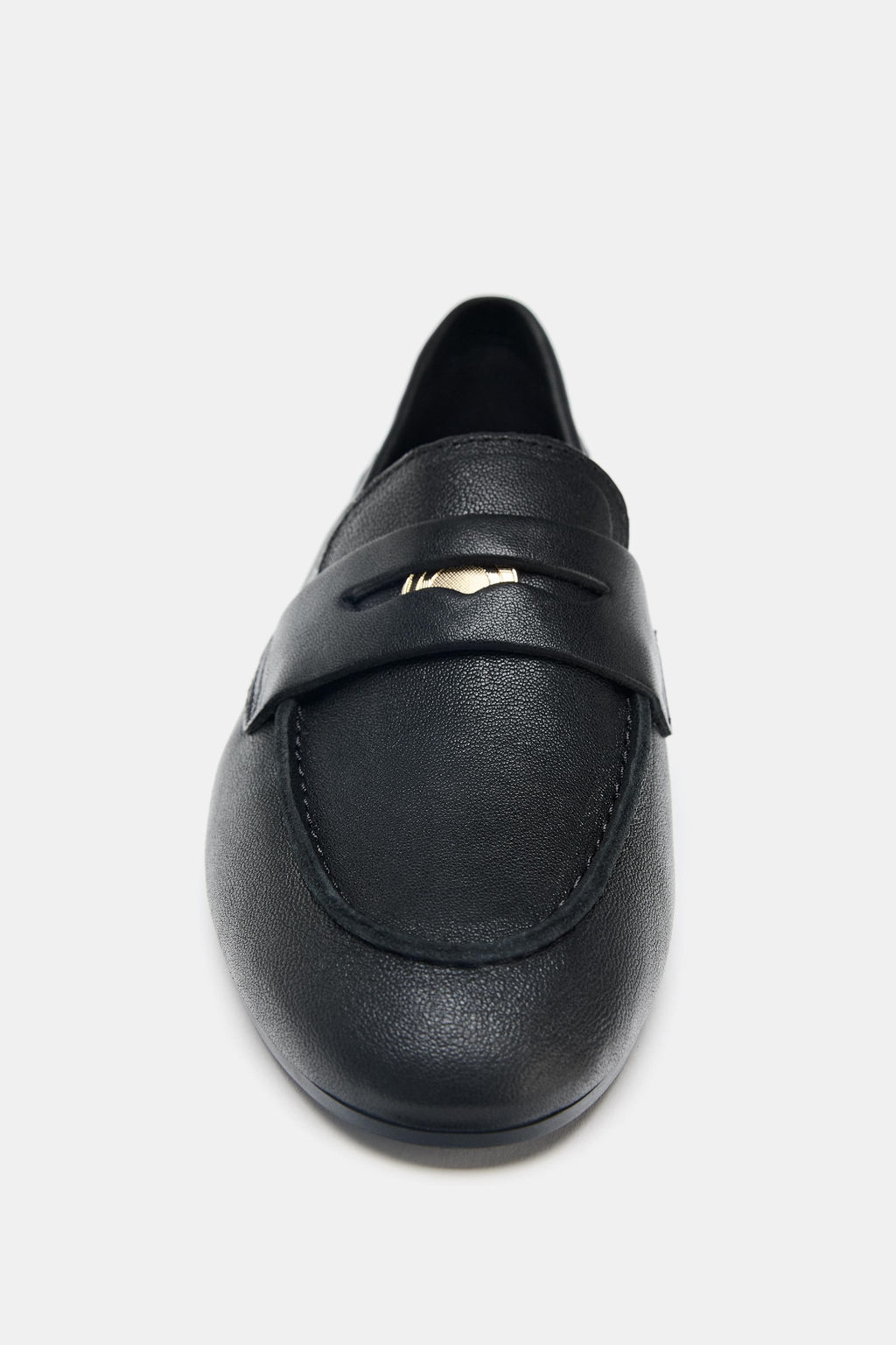 LEATHER PENNY LOAFERS - Zara фото 12