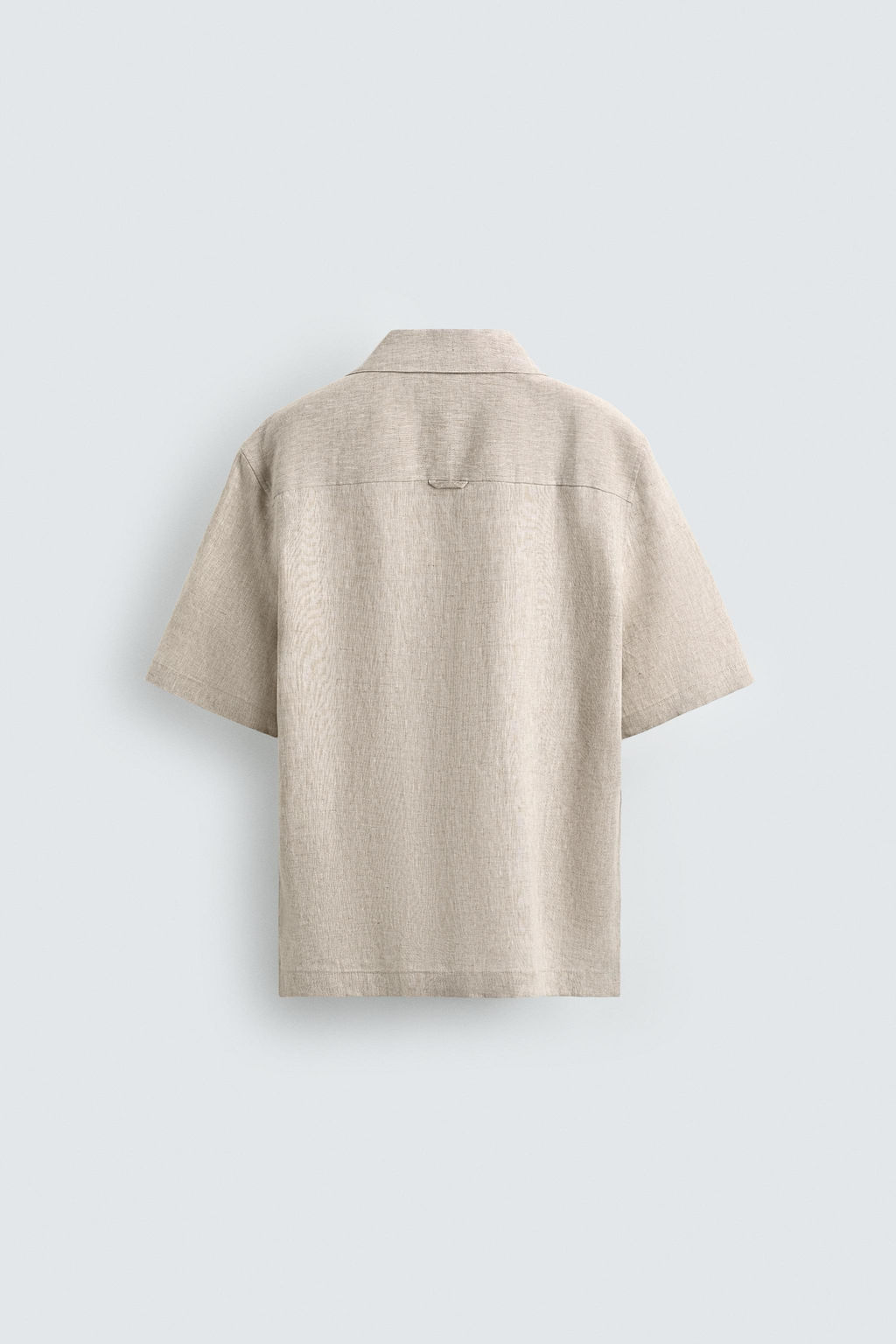 100% LINEN RELAXED FIT SHIRT - Zara фото 15