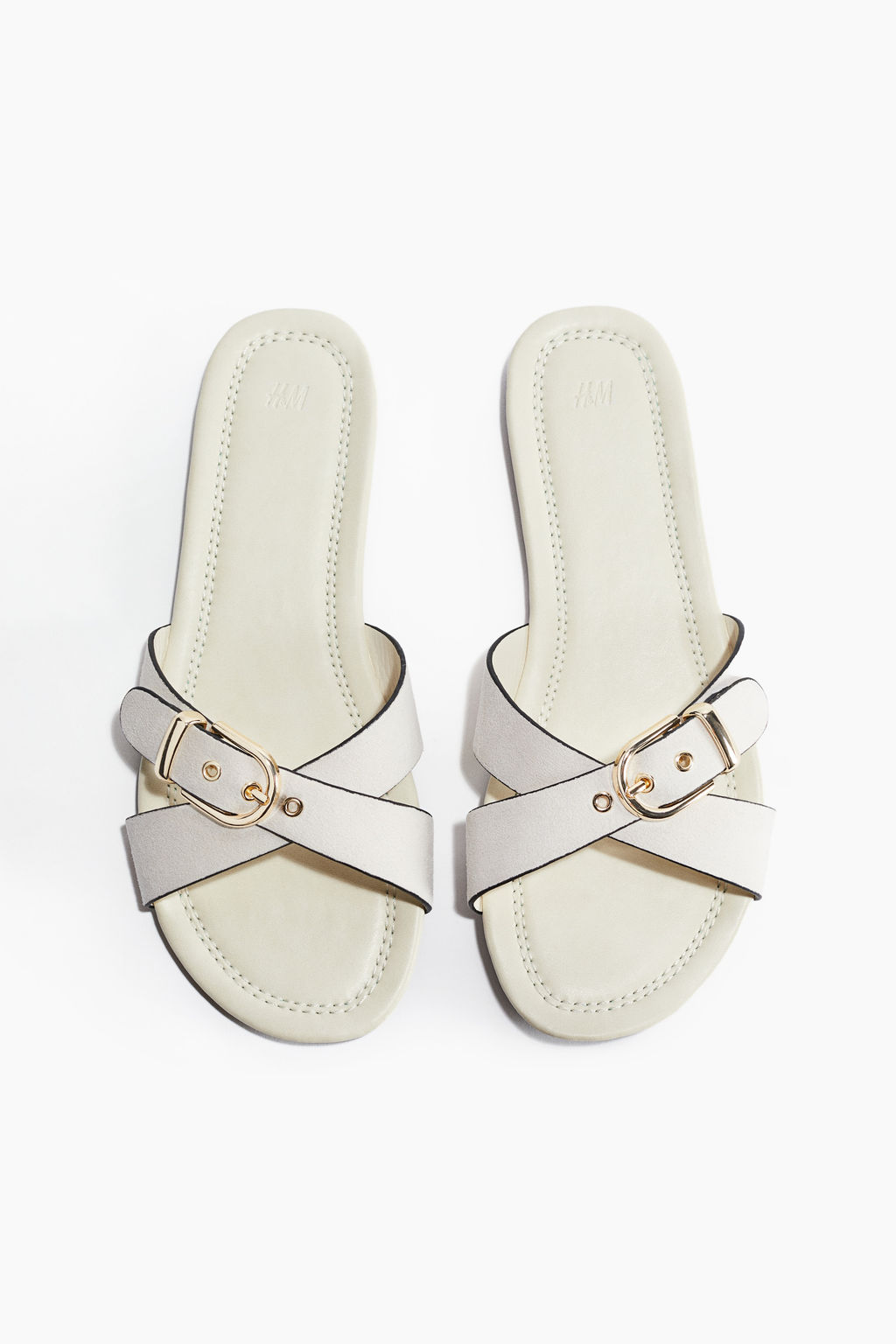 Sandalias con tiras cruzadas - H&m фото 6