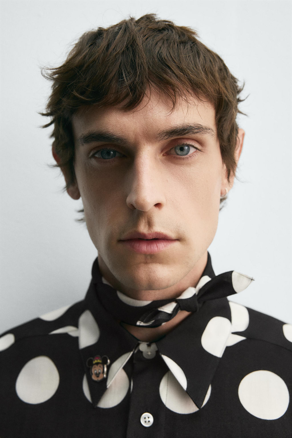 POLKA DOT SHIRT HARRY LAMBERT FOR ZARA X DISNEY  фото 5