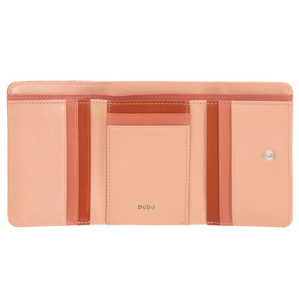 Итальянский кожаный кошелек DuDu серии Pemba | пудровый - Dudubags фото 2