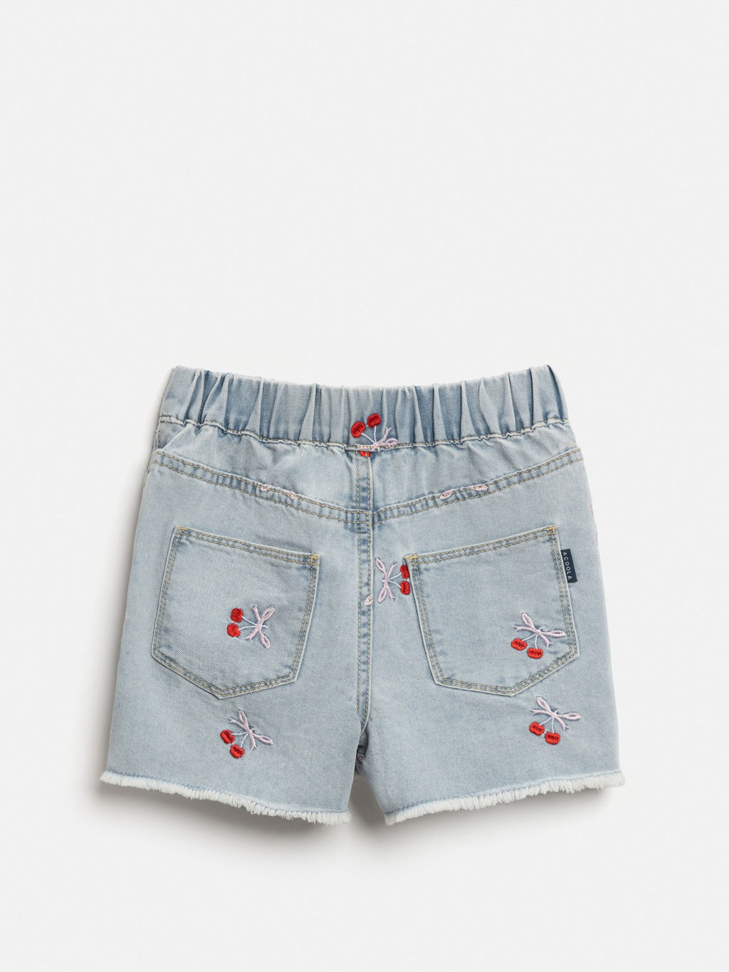 ACOOLA / Шорты джинсовые детские для девочек Orta_sh светло-голубой  фото 2