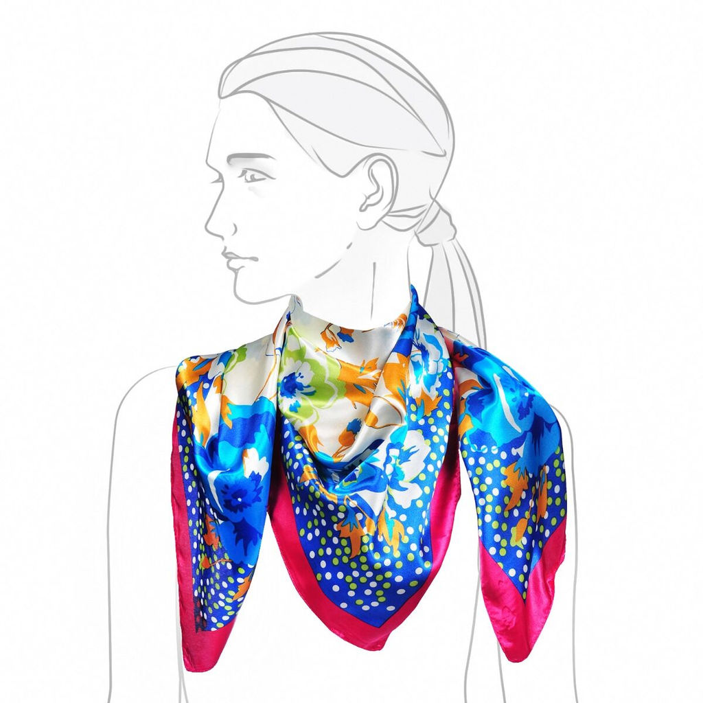 Платок 23/0452/180 - Модные истории фото 2
