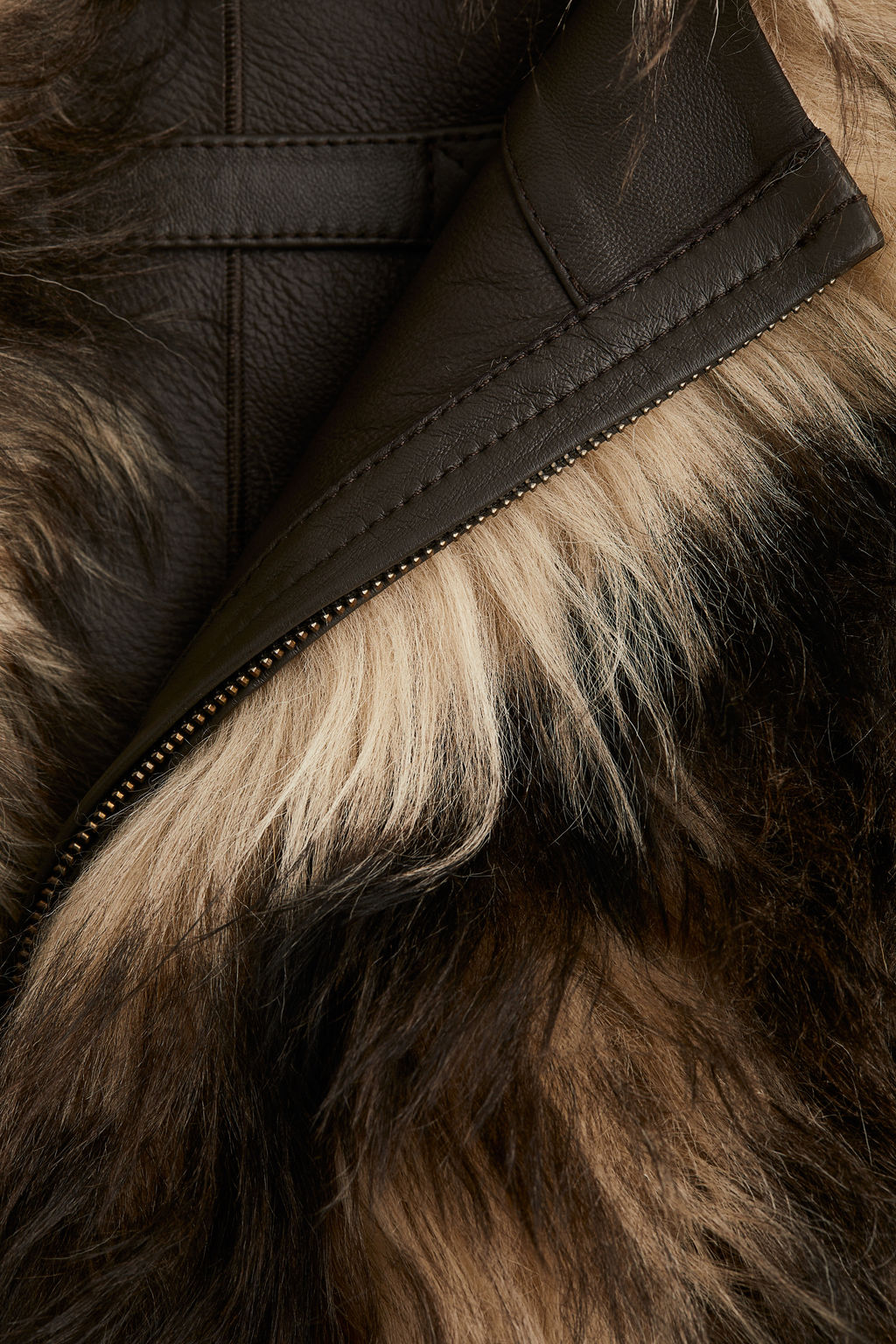 Chaqueta reversible de piel de oveja - H&m фото 4