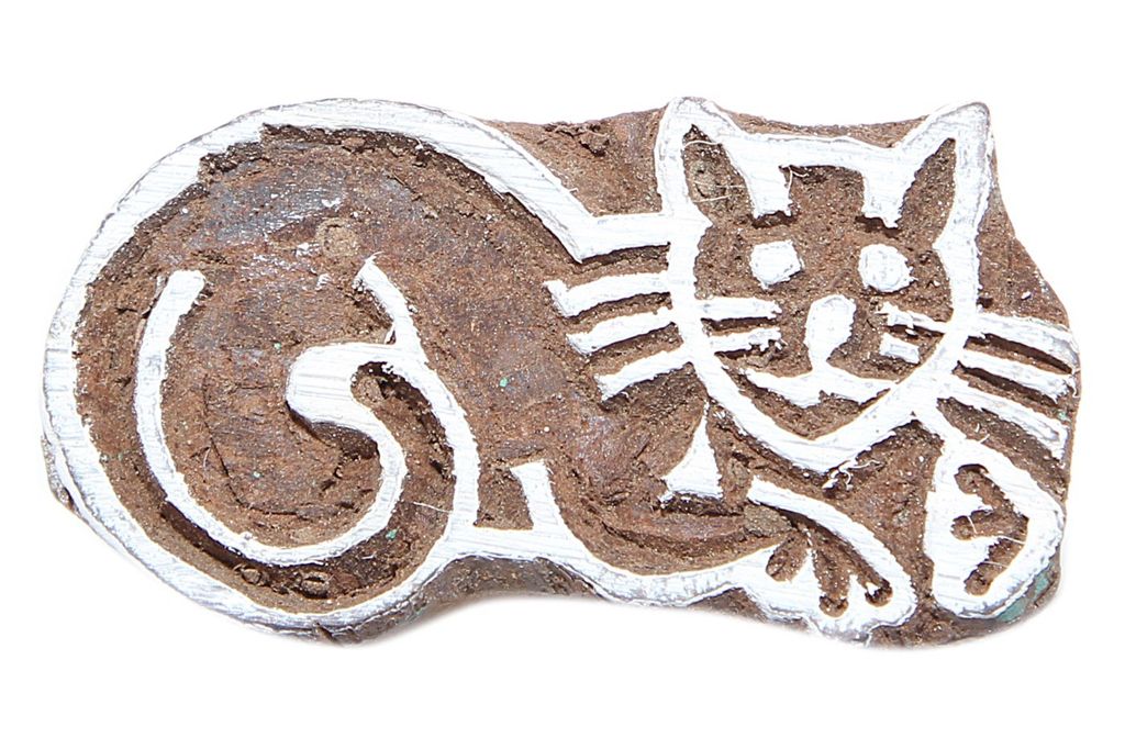 Штамп-печать "Кошка" Пш15/9