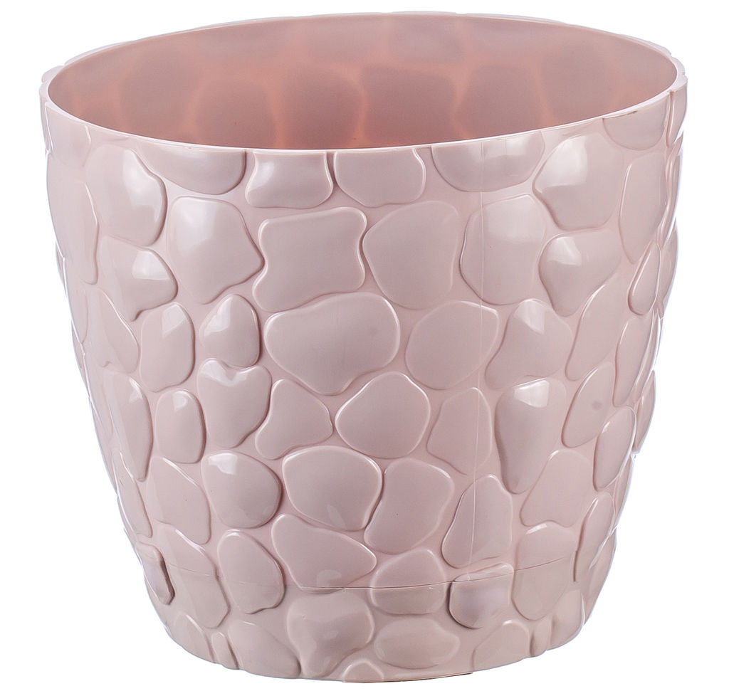 Кашпо КАМНИ D150 мм, 1,4 л, арт. М3172 - Полимербыт фото 3