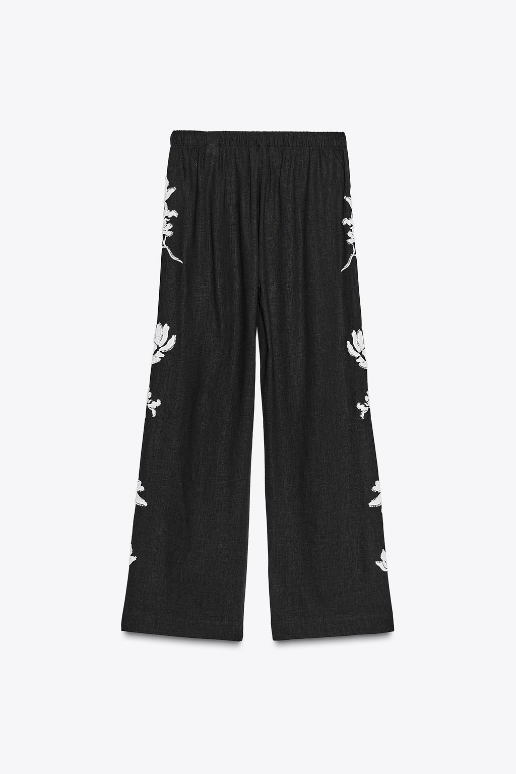 ZW COLLECTION BEADED EMBROIDERY TROUSERS - Zara фото 15