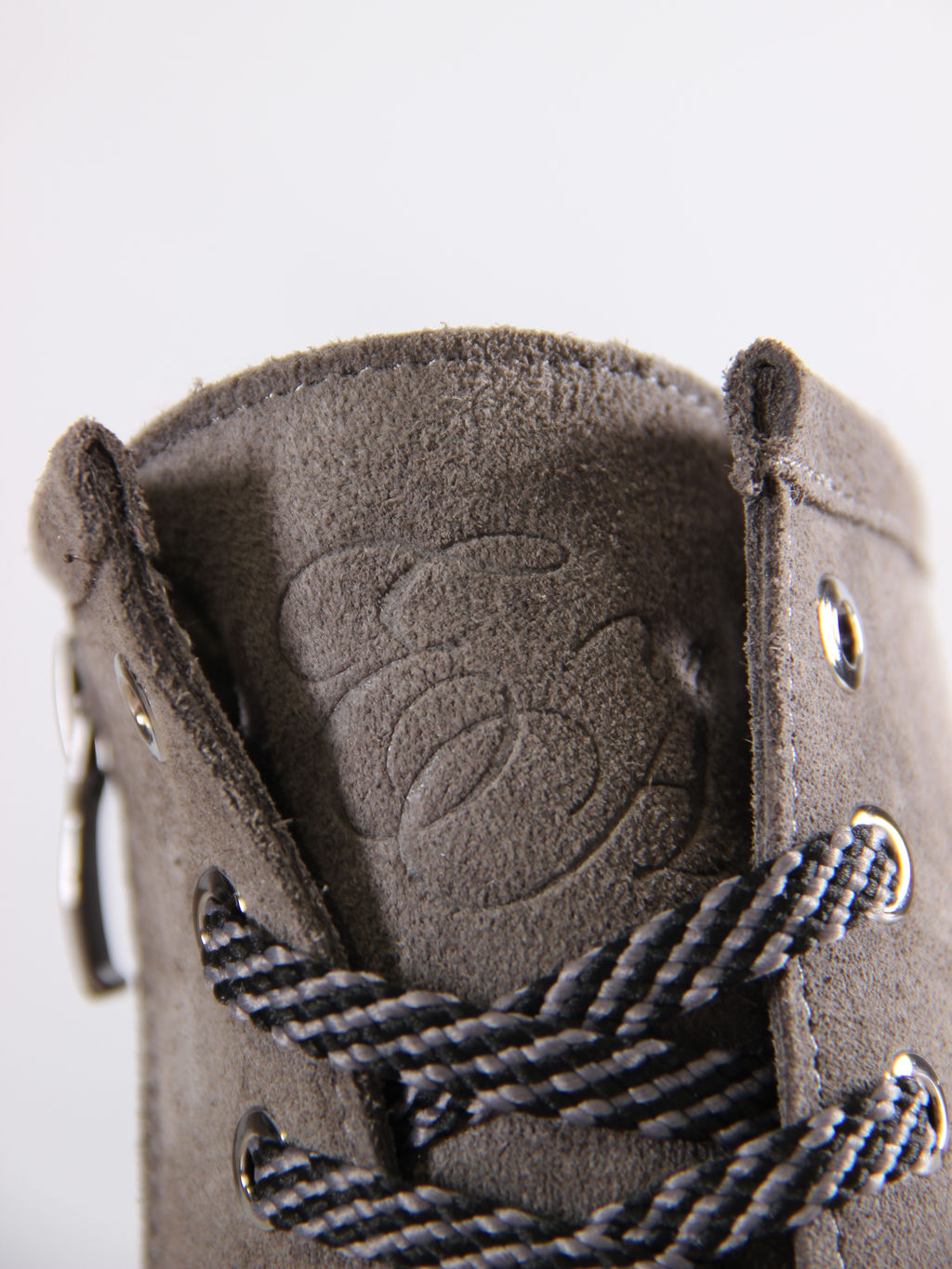 Ботинки 327.22511gr.Серый замок замша/Шерсть