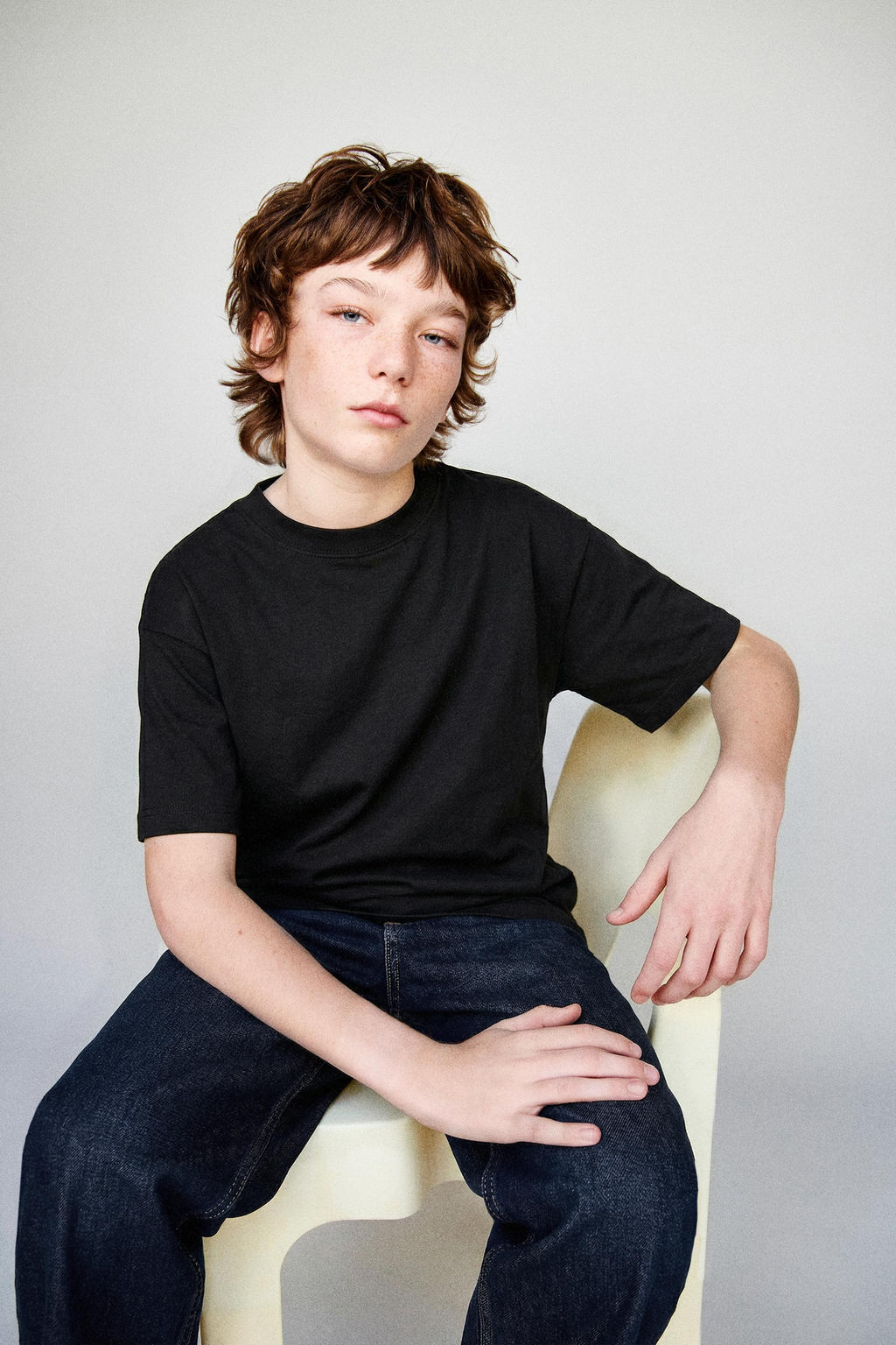 PLAIN MEDIUM WEIGHT T-SHIRT - Zara фото 9