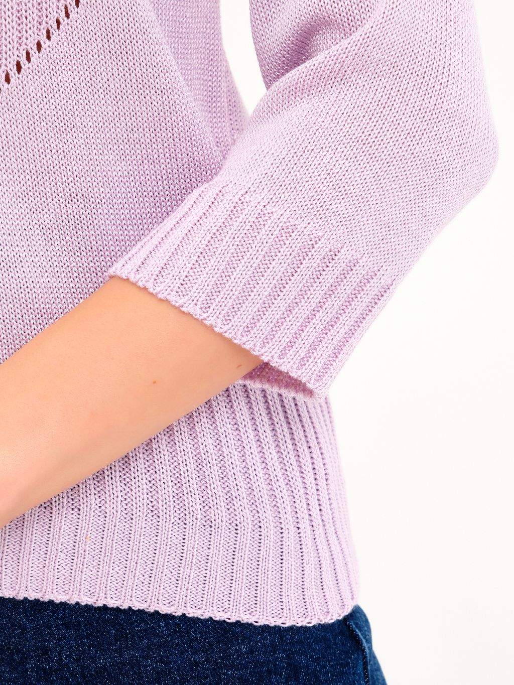 Джемпер вязаный с рукавом 3/4 - Stilla фото 12