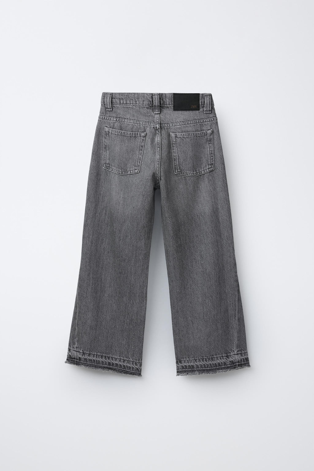 JEANS FLARE DESFLECADO / Gris - Zara фото 2