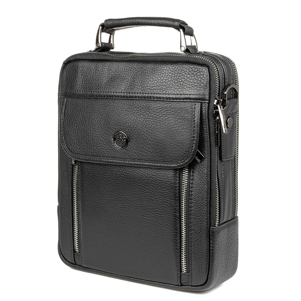 Мужская кожаная сумка - Barcelo biagi фото 3