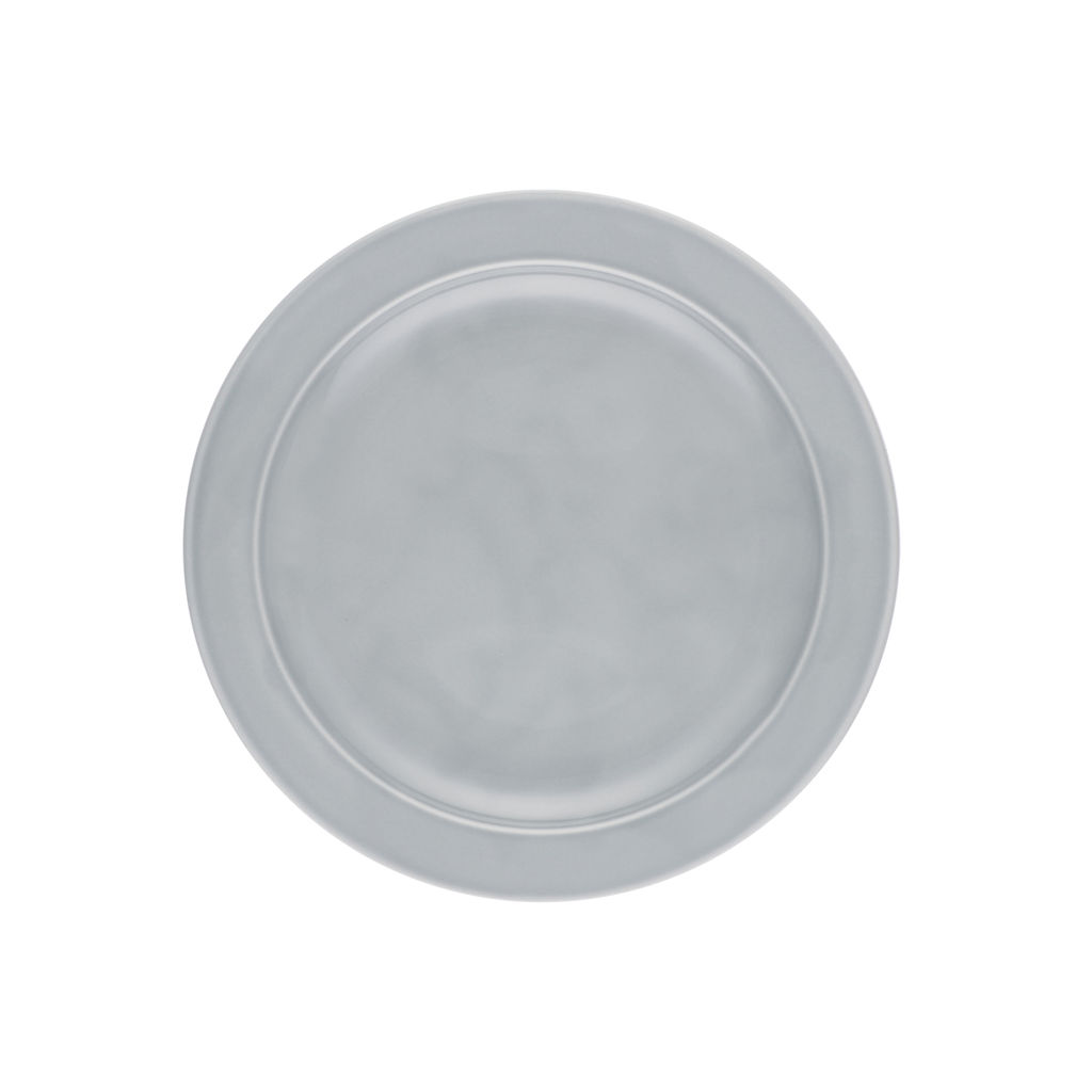 50812 GIPFEL Тарелка мелкая PRINCESSE 26,5см. Цвет: светло-серый. Материал: фарфор  фото 2