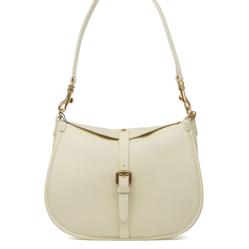 M1200 light yellow, Женская кожаная сумка, Barcelo Biagi