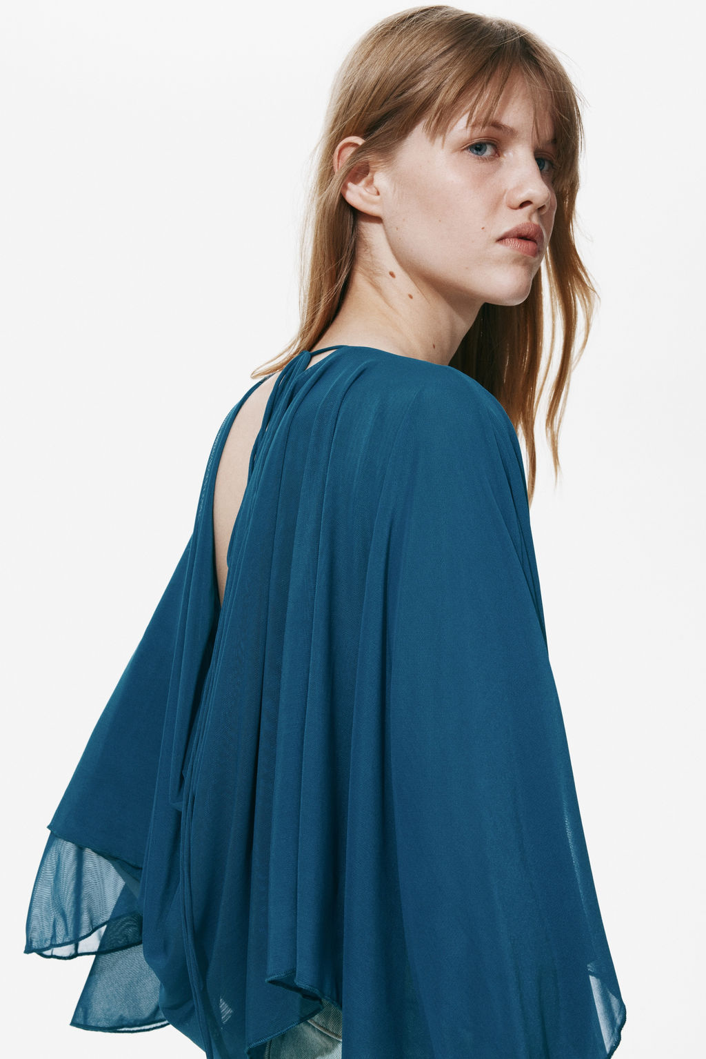 Top capa drapeado - H&m фото 3