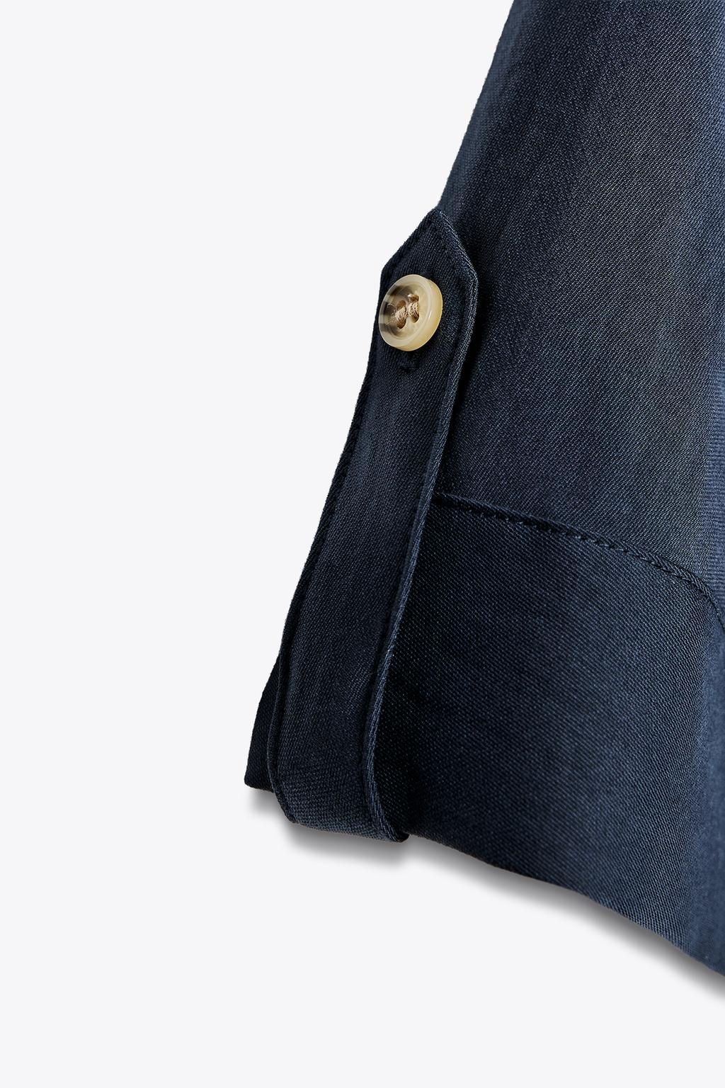 WIDE SHORT SLEEVE SHIRT - Zara фото 9