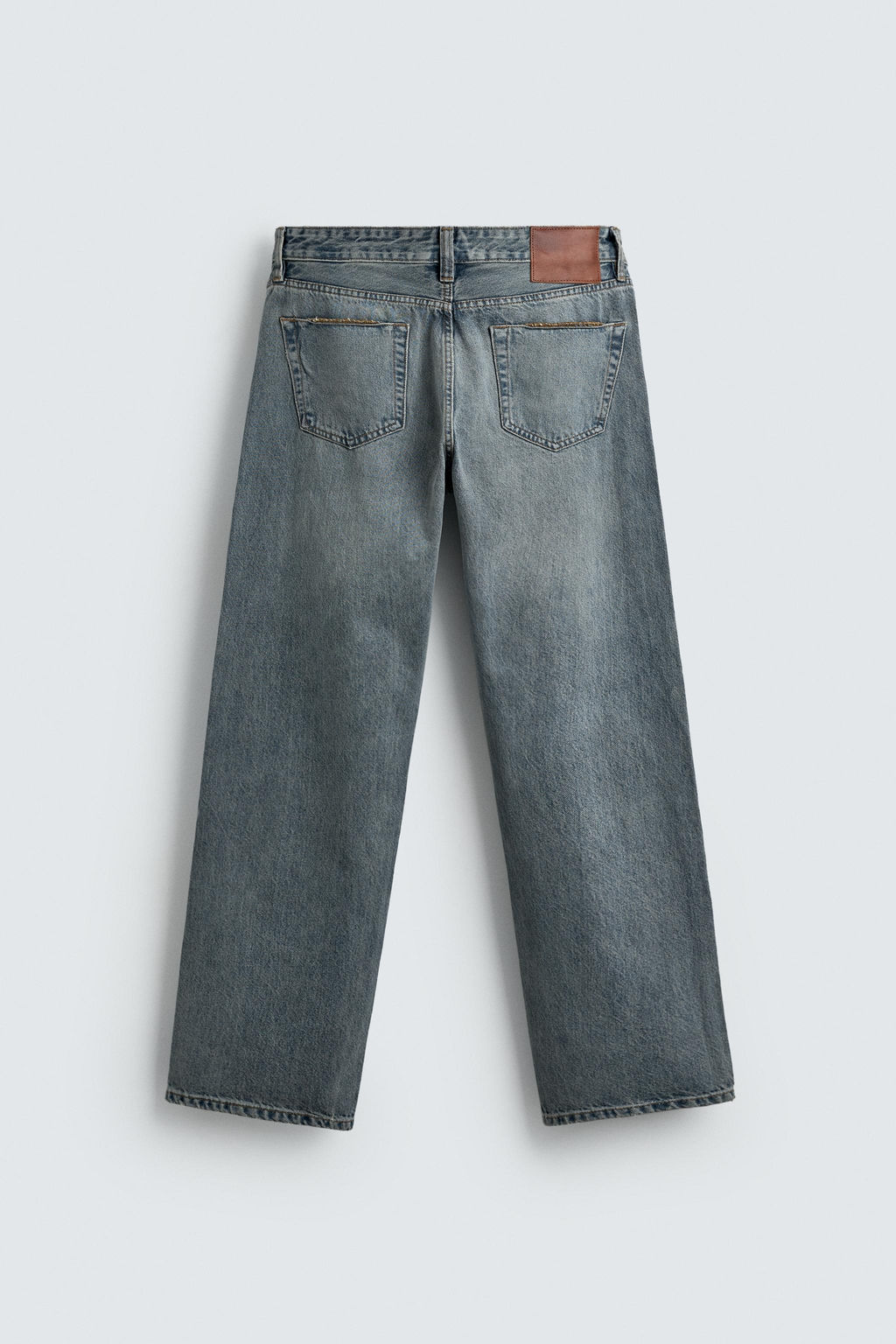 JEANS REGULAR FIT / Azul pastel - Zara фото 9