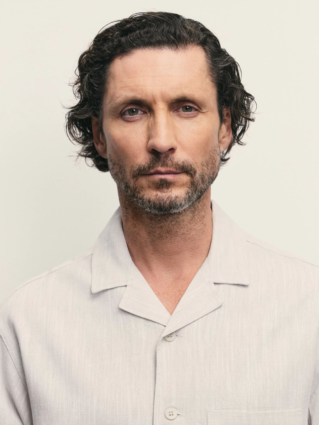 Рубашка relax fit со льном / Zarina  фото 6