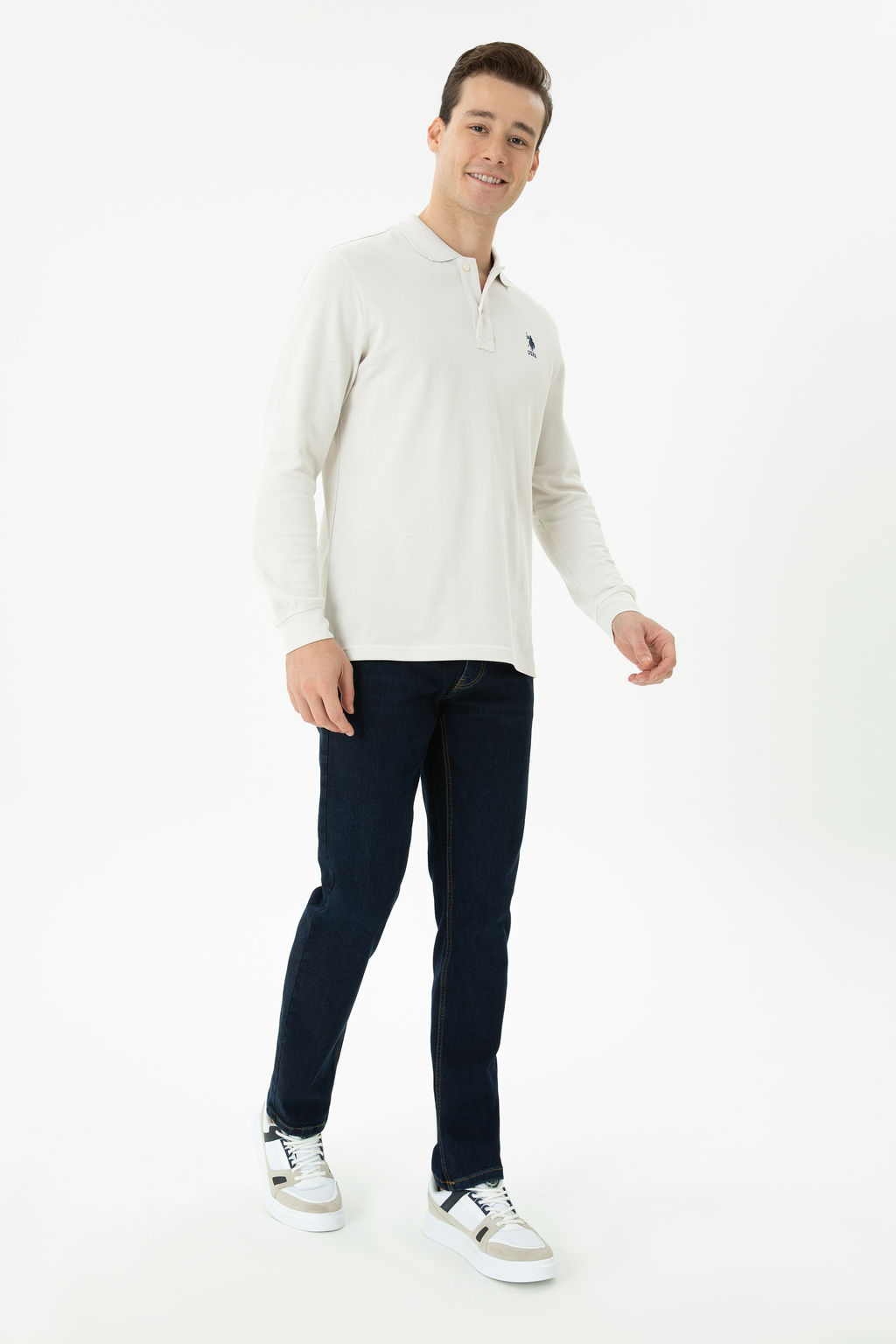 U. S. Polo Assn / Мужские голубые джинсовые брюки - U.s. polo assn фото 3