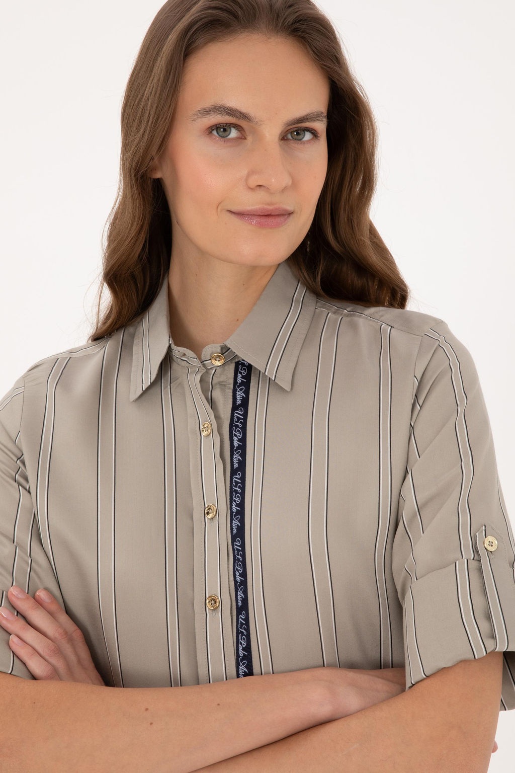 Kad_n A__k Haki Uzun Kollu G_mlek - U.s. polo assn фото 2