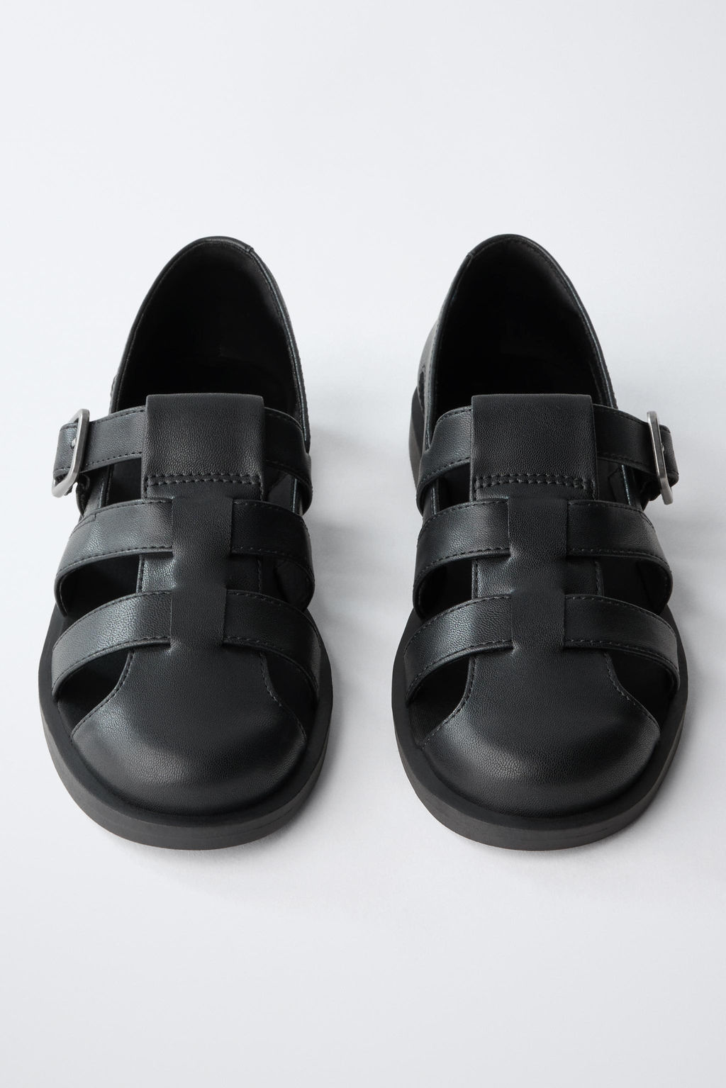 CANGREJERA HEBILLA / Negro - Zara фото 4