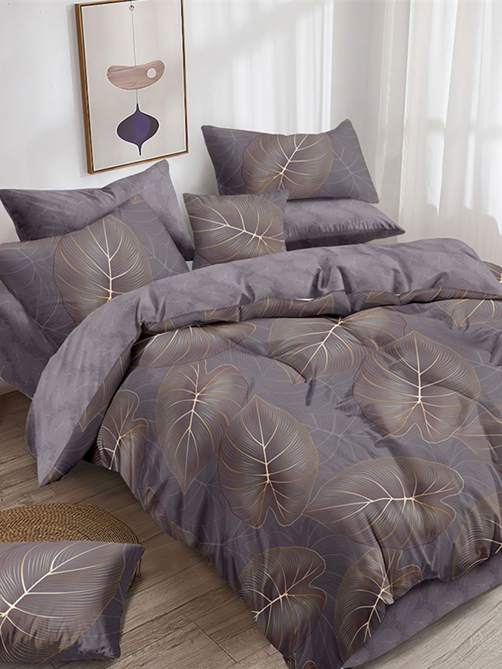 Постельное белье поплин эксклюзив - Глориозум 2 сп. (нав.70х70)