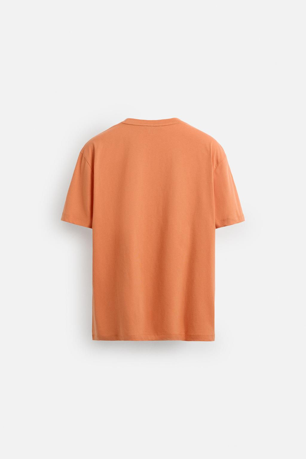 REGULAR FIT SOFT T-SHIRT - Zara фото 8
