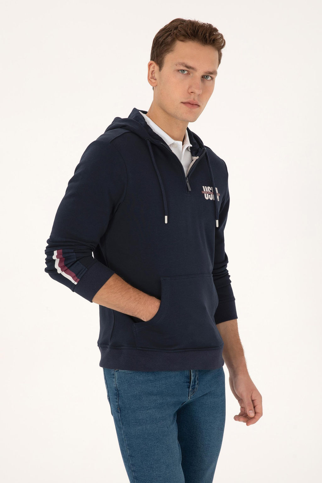 Erkek Lacivert Sweatshirt - U.s. polo assn фото 3