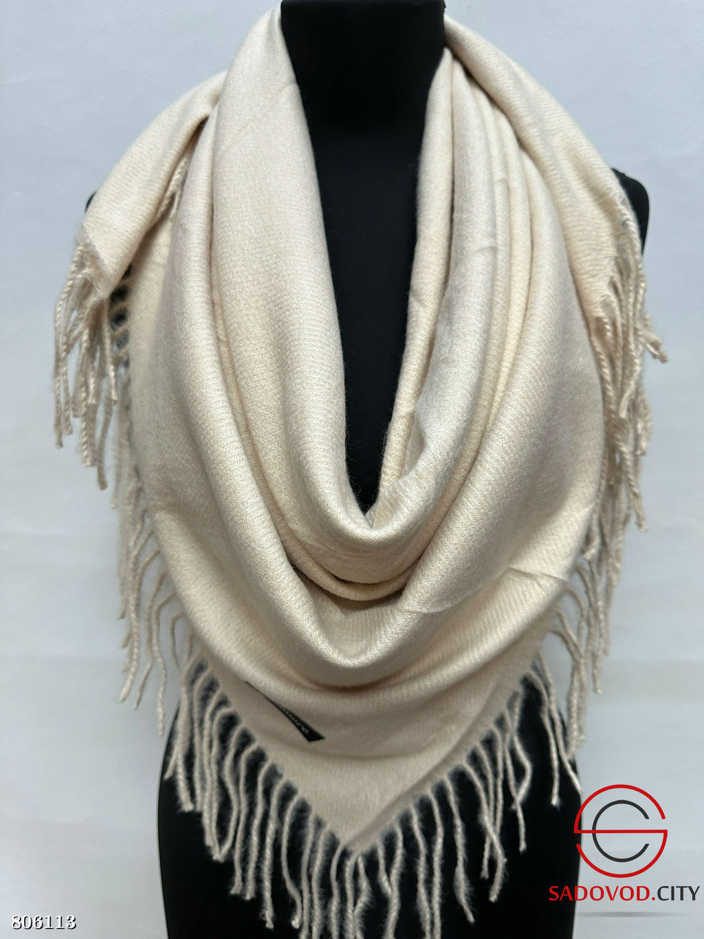 Теплый зимний платок из кашемира - Bruno фото 18