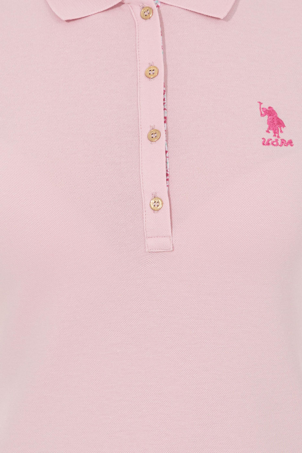 U. S. Polo Assn Женская футболка с воротником-поло Powder Basic - U.s. polo assn фото 18