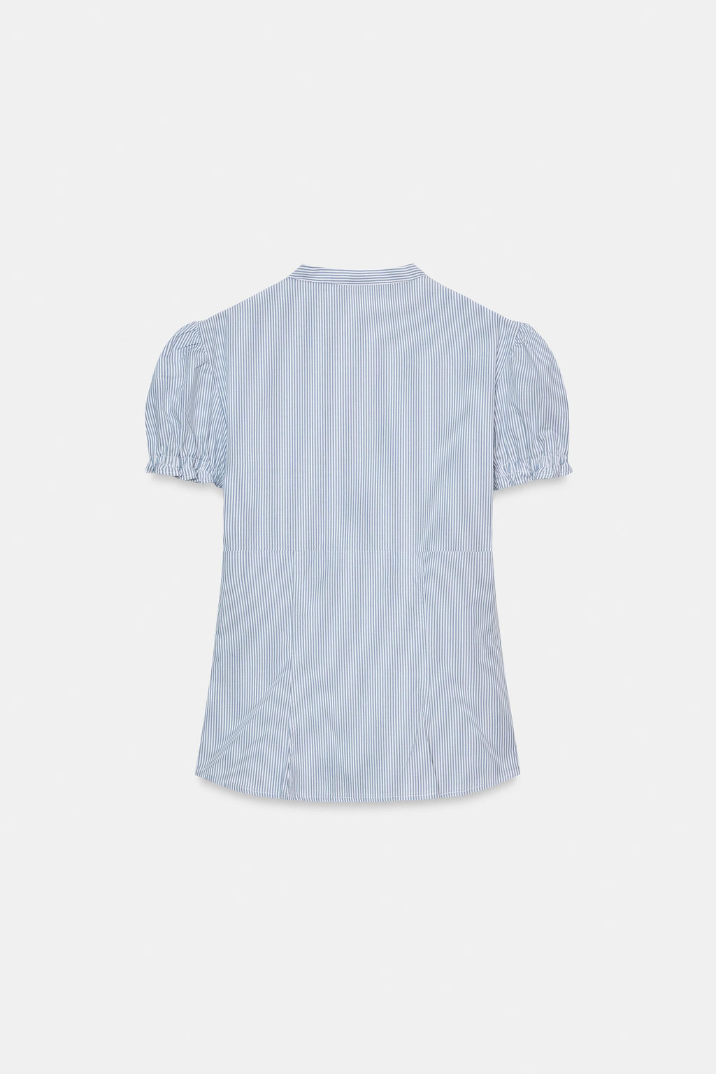 POPLIN SHIRT WITH RUFFLES - Zara фото 13