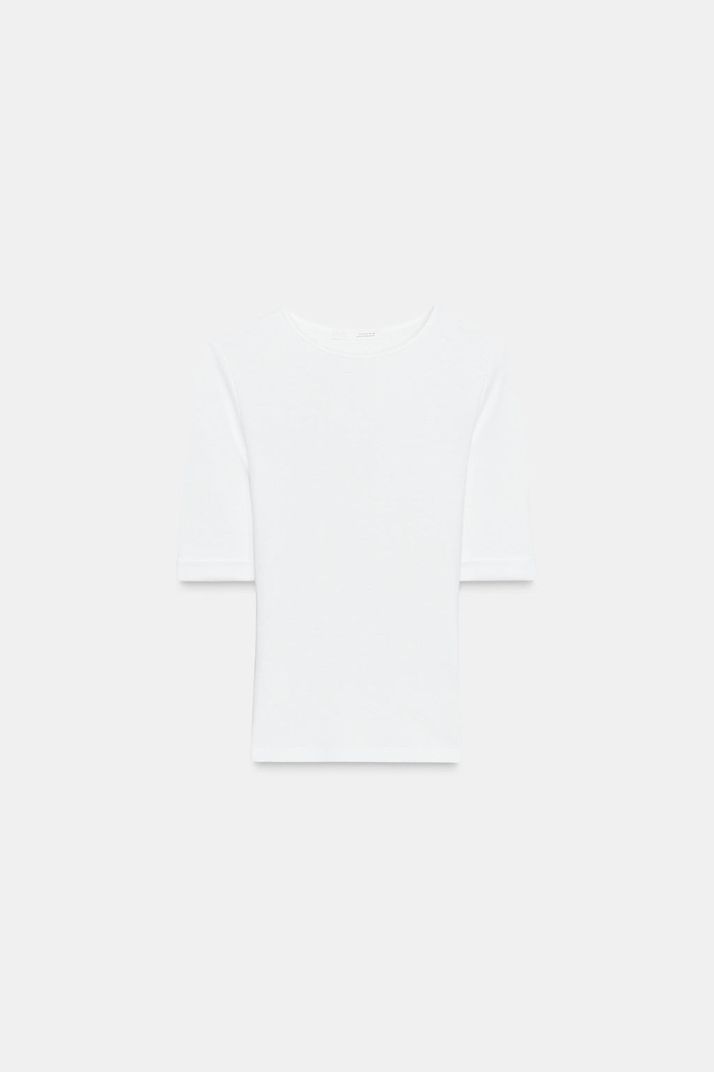 WASHED COTTON T-SHIRT - Zara фото 9