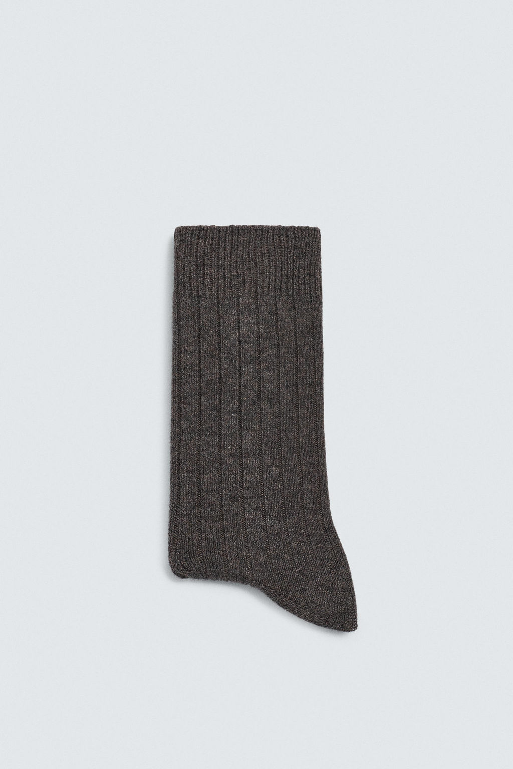 RIBBED CASHMERE BLEND SOCKS - Zara фото 2
