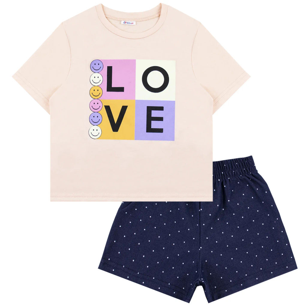 Комплект футболка кулирка и шорты футер 7360900102 - Youlala фото 9