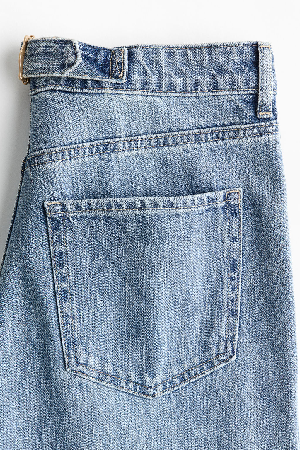 Wide Regular Waist Jeans - H&m фото 3