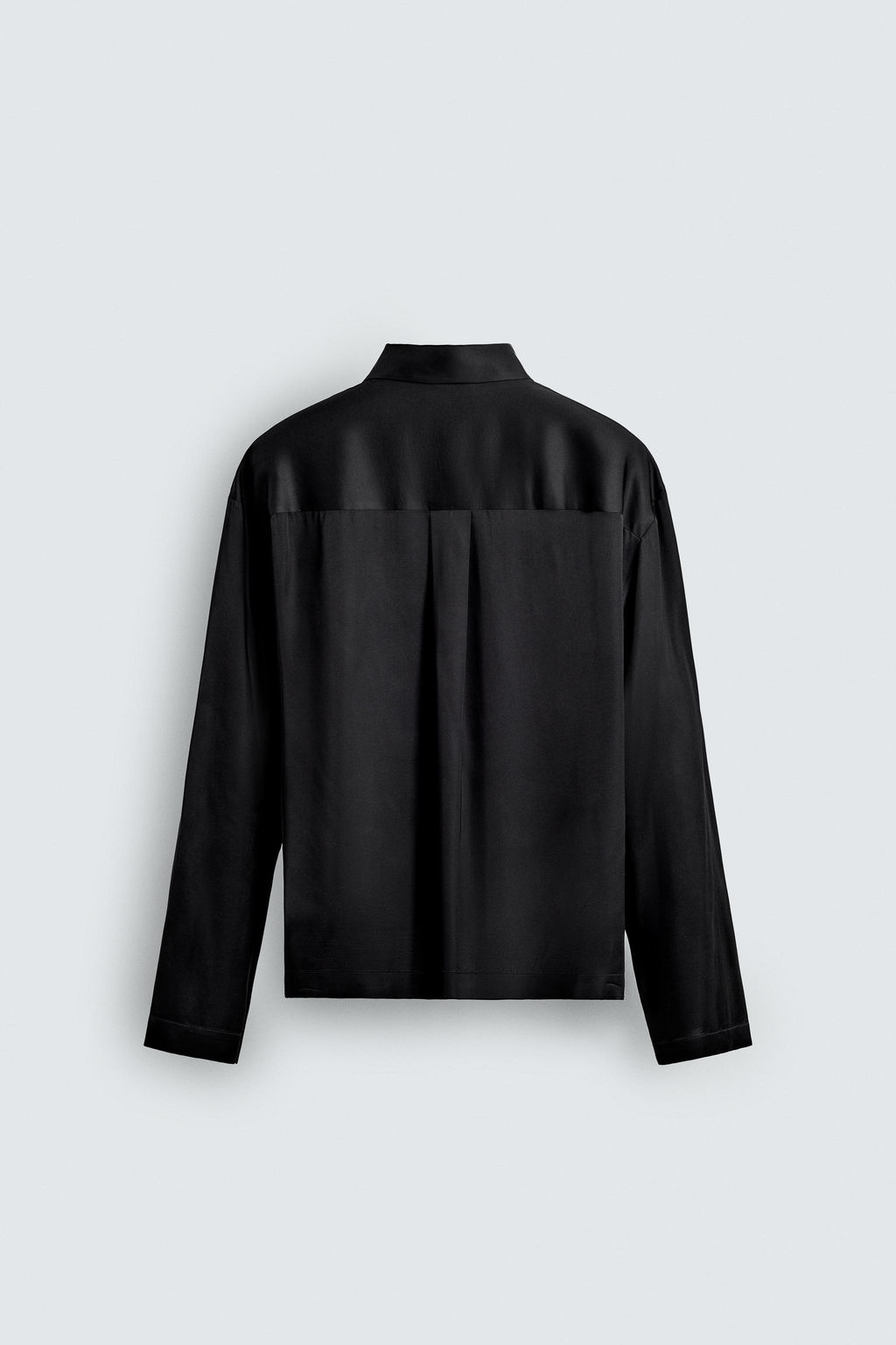 SATIN POLO SHIRT - Zara фото 8