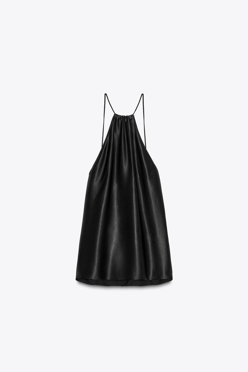 ZW COLLECTION HALTER TOP - Zara фото 4