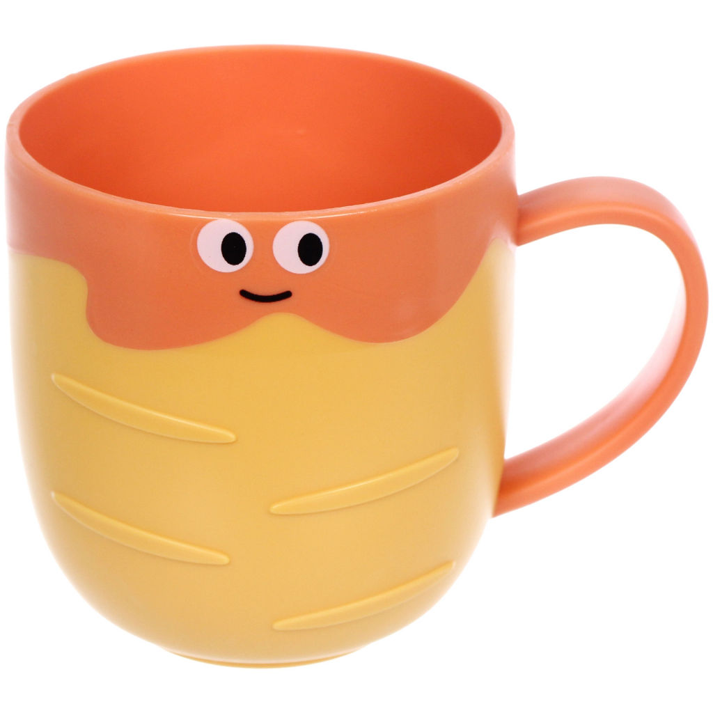 Цена за 2 шт. Кружка пластиковая 400мл "Сладкая морковка"