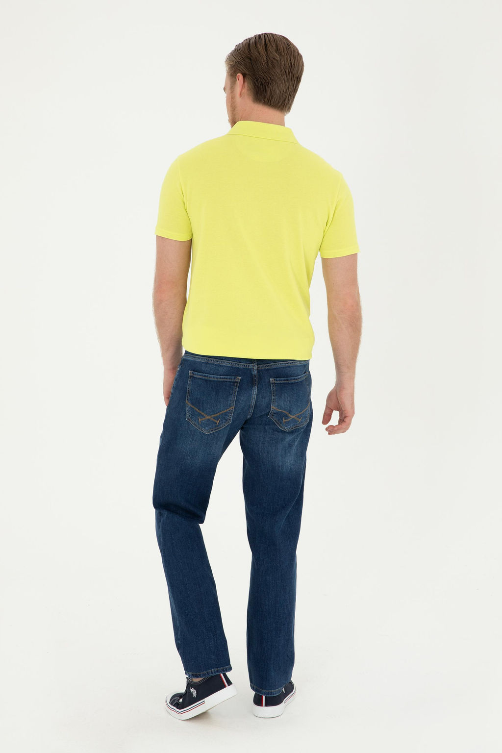 U. S. Polo Assn / Мужские сиреневые джинсовые брюки - U.s. polo assn фото 10