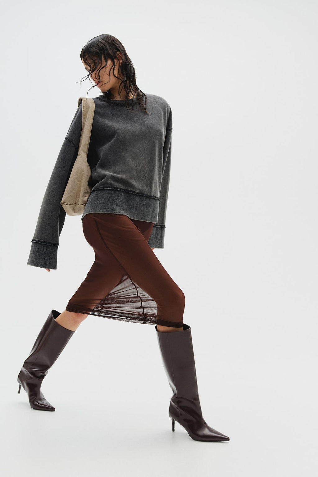 Sudadera oversize - H&m фото 4